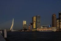 Erasmusbrug in de avond