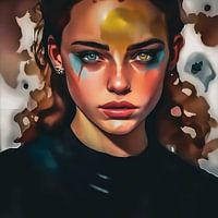 Zwei Dosen, eine Seele - ein AI-Meisterwerk im Aquarellstil