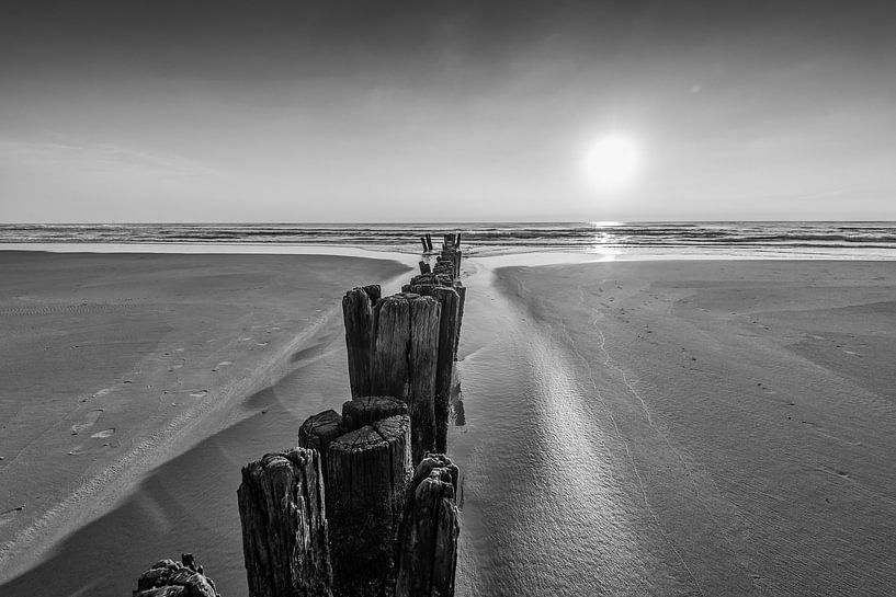 Wellenbrecher - Buhnen von Martin Bredewold