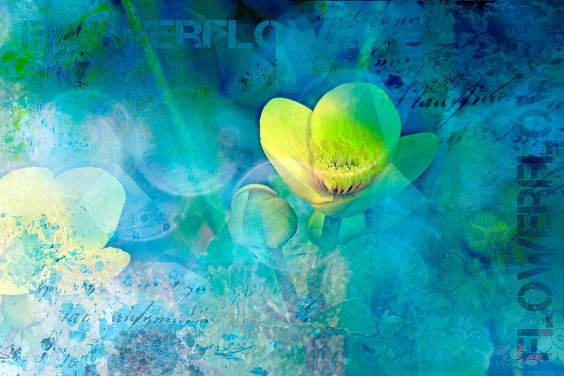 Finde die &quot;Blaue Blume&quot; von christine b-b müller