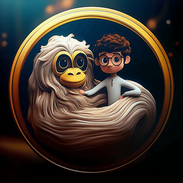 Eternal companions: a bond that transcends time by Vythryd Arts