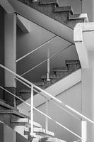 Stairs to the high diving board