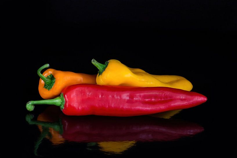 pepper trio by Klaartje Majoor