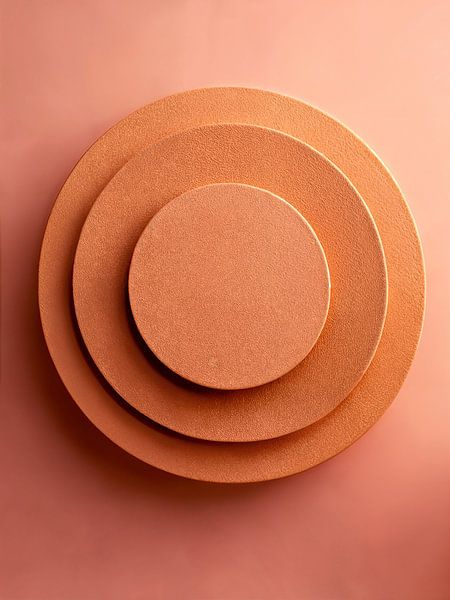 Abstract art terra sunrise by TW living