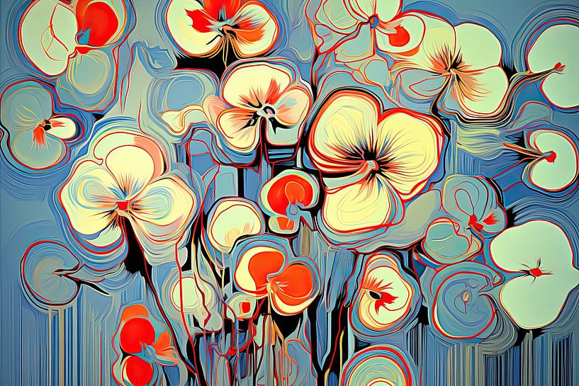 Blumen abstrakt von Imagine