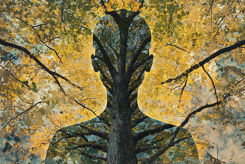 tree of life man and the forest by Egon Zitter