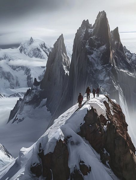 Abenteuer im Winter von fernlichtsicht