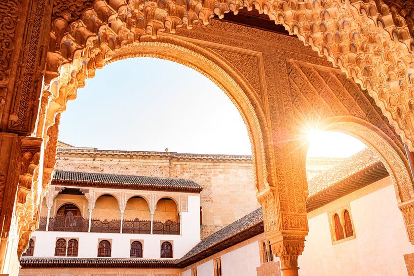 Nasridenpaläste in der Alhambra, Granada (Spanien) von Melissa Peltenburg