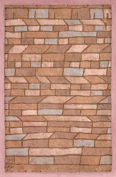 Barracks Settlement (Barracks Settlement) (1932) painting  by Paul Klee by Studio POPPY