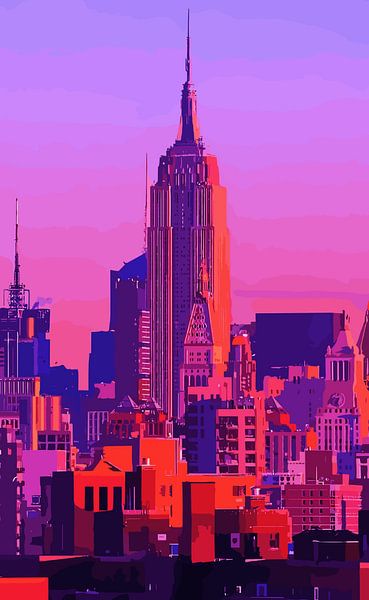 Empire State Building von Ngasal Studio