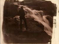 Ilsestein-Wasserfall im Harz, Deutschland