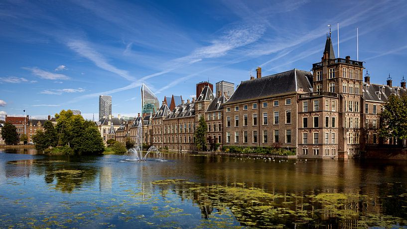 Hofvijver and Binnenhof, The Hague, The Netherlands by Adelheid Smitt
