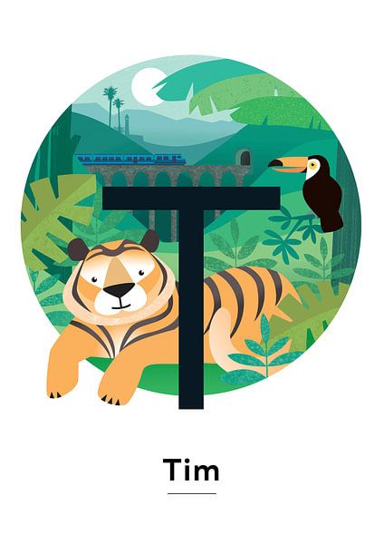 Name Poster Tim von Hannah Barrow