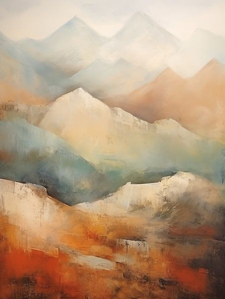 Abstrakte Landschaft von Bert Nijholt