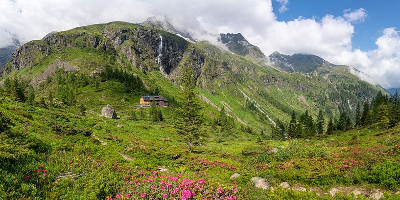 Panorama de la Gollinghütte dans le Schladminger Tauern par Coen Weesjes
