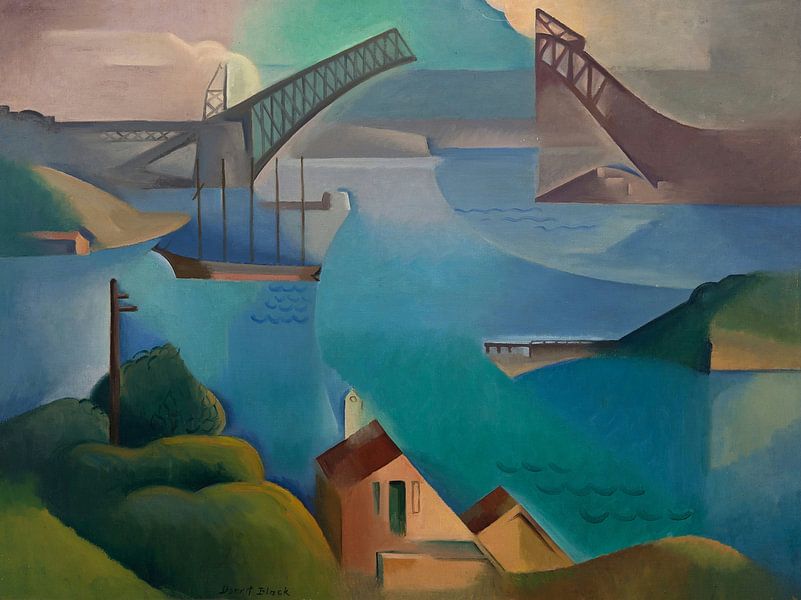 Dorrit Black, Die Brücke, 1930 von Atelier Liesjes