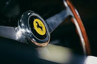 Detail Ferrari steering wheel