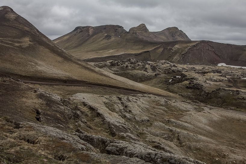 bemoste lavavelden landmannalaugar von Stephan van Krimpen