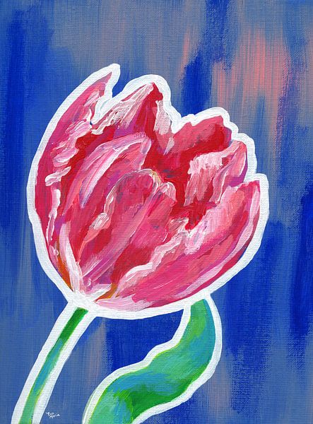 Une tulipe forte par ART Eva Maria