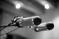 Microphone d'enregistrement studio de musique