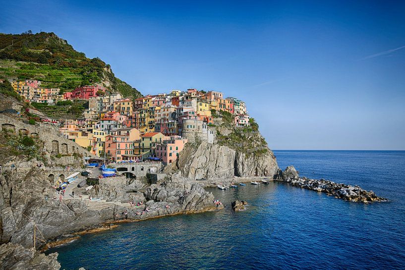 Manarola - Cinque Terre - Italie par Gerard Van Delft