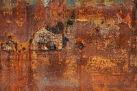 Rusting metal plate