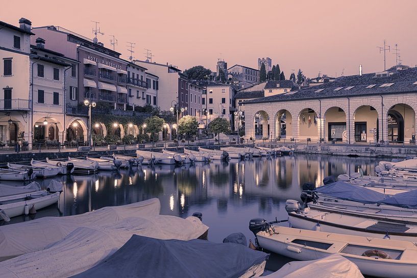 Lever de soleil sur le Porto Vecchio, Desenzano del Garda par Henk Meijer Photography