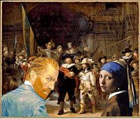 Vincent et Pearl regardent Rembrandt