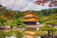 Golden temple of Kinkaku-ji, Kyoto, Japan
