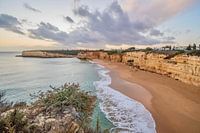 Coucher de soleil et plage en Algarve