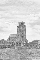 Grote Kerk en lignes