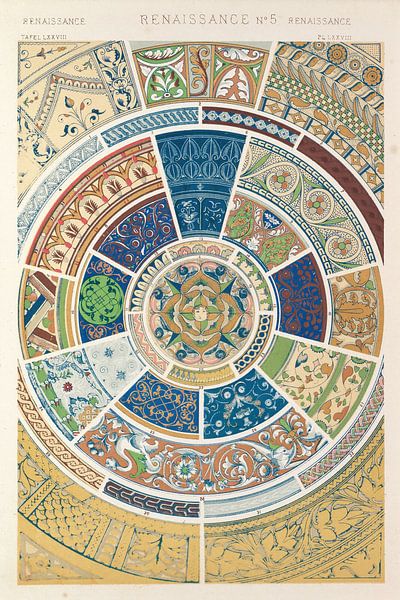 Italian Renaissance Patterns, Owen Jones by Oude Meesters Atelier