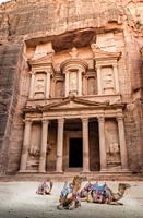 The treasury Petra Jordan
