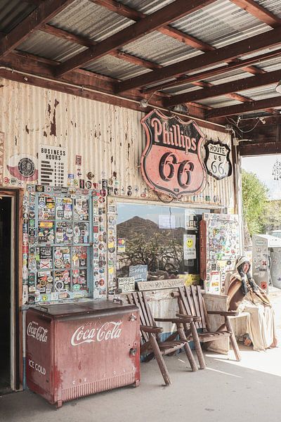 Ancien magasin de chars - Route 66 Arizona par Henrike Schenk