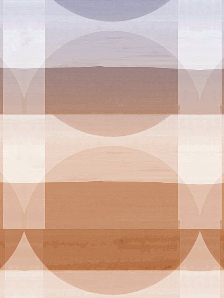 Formes abstraites Bauhaus par FRESH Fine Art