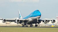 Take off shot klm 747