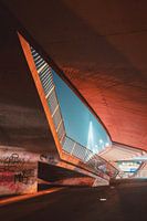 Sous le pont Erasmus