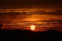 Zonsondergang in de duinen