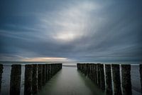 Golfbreker aan de Nederlandse kust