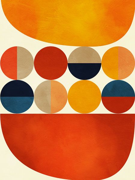 Organic shapes winter by Ana Rut Bre