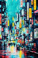 Retro-Futuristic Metropolis