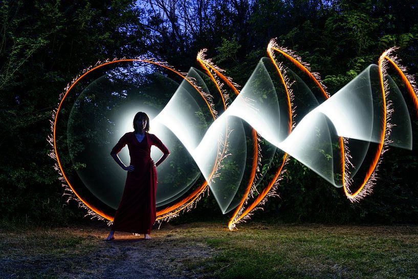 Lichtmalerei - Röhrengeschichten von Marjolein Hermans