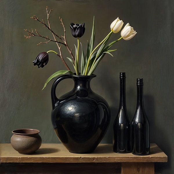 Stilleben mit Blumen von The Nudes Gallery