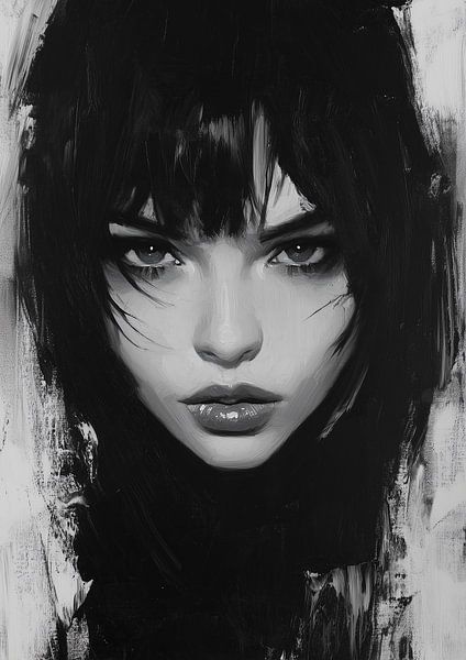 Verstilde Blik van Liv ter Riet