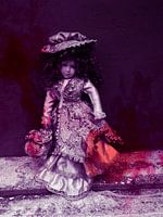 Brocante decoratie pop