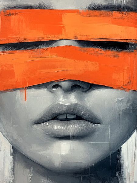 Portrait abstrait moderne par SPEQ ART