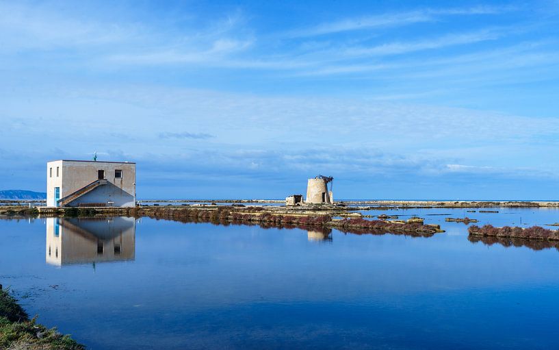 Salt pans Trapani, Sicily by Stefania van Lieshout