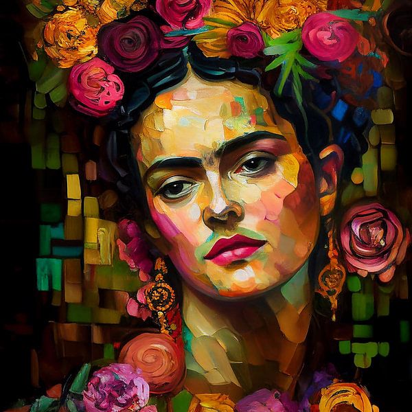 Portret Impressionistic &amp; colourful van Bianca ter Riet