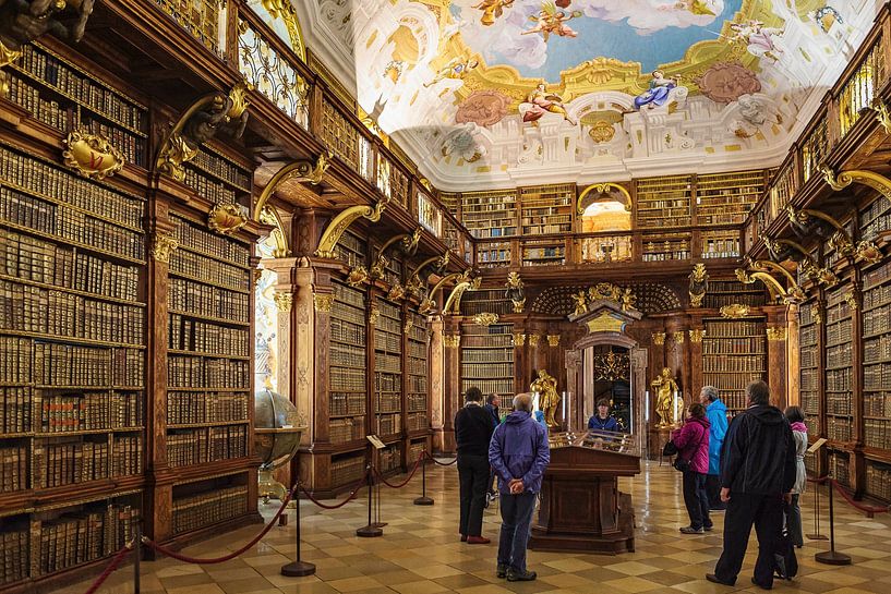 Bibliothek Stift Melk (Österreich) von Rob Boon