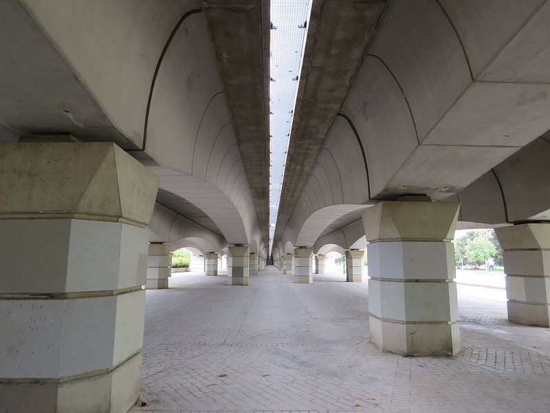 Lijnenspel onder een Spaanse brug von Maja van Eijndthoven